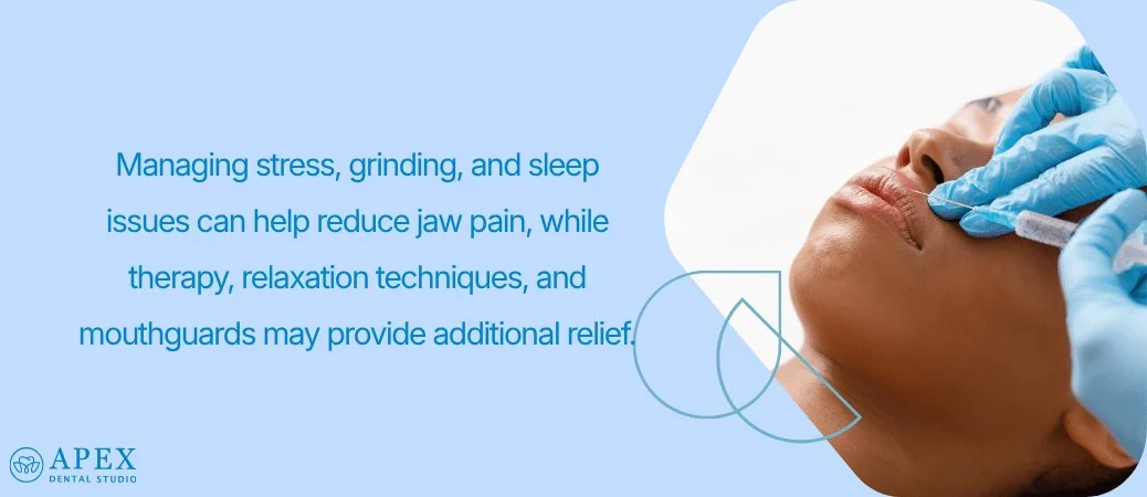 Addressing Stress, Habits, and Sleep Factors