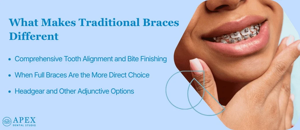 What Traditional Braces Do Differently